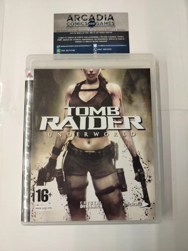 Tomb Raider Underworld PlayStation 3 PS3 PAL Buone Condizioni